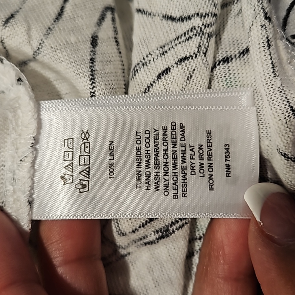 Cynthia Rowley Linen Top - Picture 4 of 4